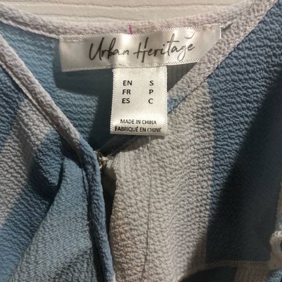 NWT Gorgeous Striped Romper - Picture 2 of 4